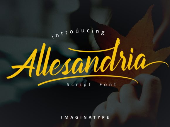Allesandria: A Font for Creative Campaigns