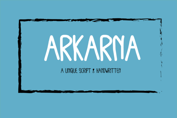 Arkarna: A Playful Script Handwritten Font for Editorial Charm