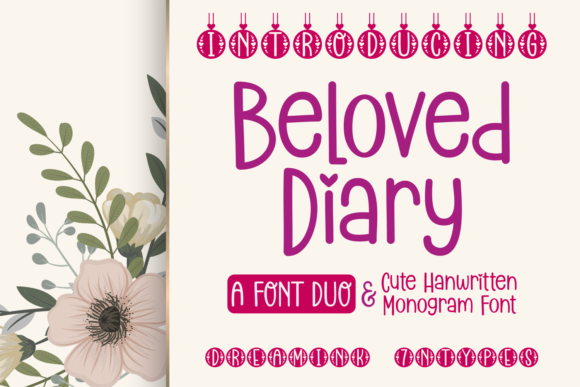 Beloved Diary Font for Whimsical Handmade Design