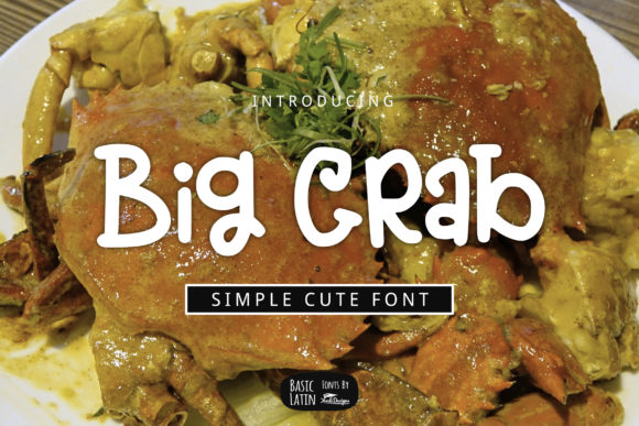 Big Crab: A Bold, Quirky Script Handwritten Font for Real Branding