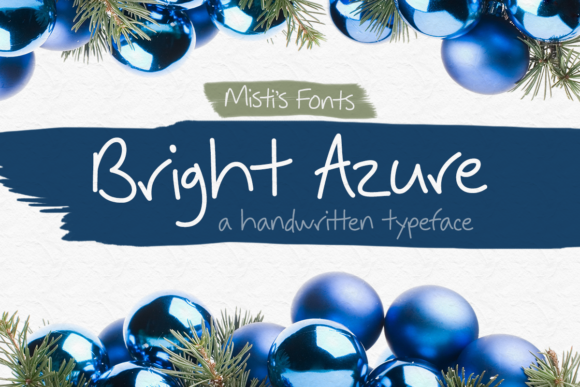 Bright Azure: A Whimsical Script Handwritten Font for Joyful Campaigns