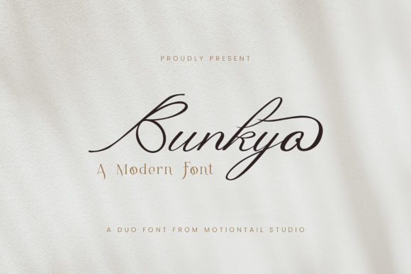 Bunkyo Font: A Delicate Script Handwritten Typeface for Elegant Campaigns