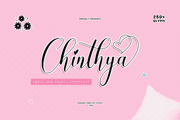 Chinthya: A Romantic Script Handwritten Font for Elegant Branding
