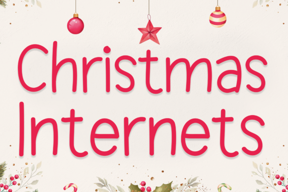 Christmas Internets: A Simple & Neat Handwritten Font for Makers