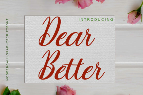 Dear Better Font for Web Design