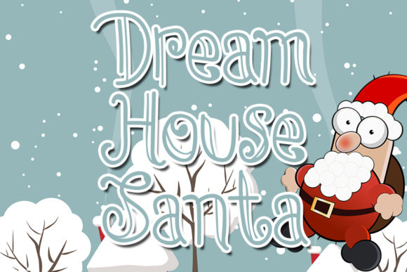 Dream House Santa: A Sweet Script Handwritten Font for Digital Branding