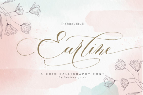 Earline: A Delicate Script Handwritten Font for Elegant Digital Design