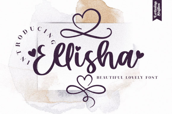 Ellisha Font: Elegant Script for Web Design