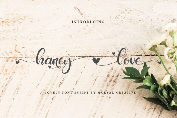 Haney Love: A Script Handwritten Font for Elegant Editorial Moments