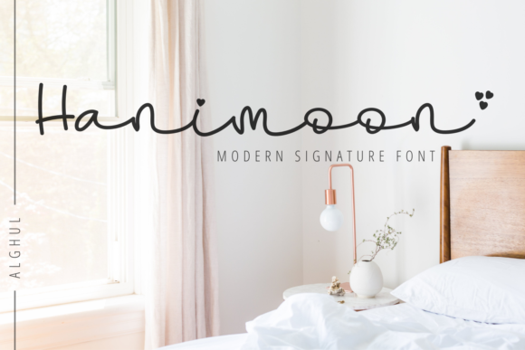 Hanimoon Font: Elegant Script for Editorial Design