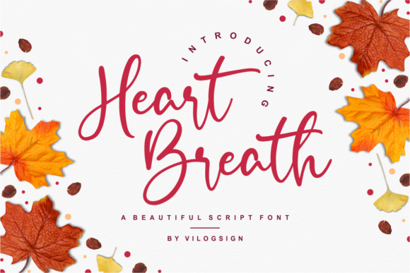 Heart Breath: A Joyful Script Handwritten Font for Editorial Warmth