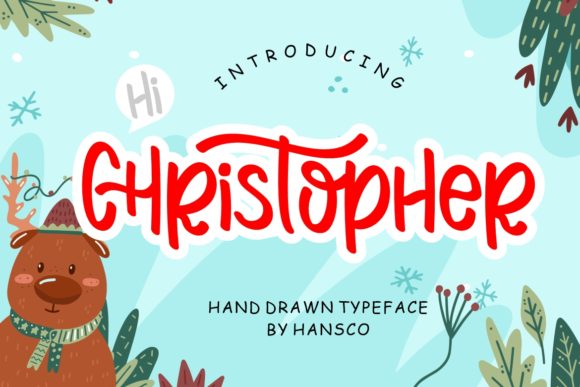 Hi Christopher: A Joyful Script Handwritten Font for Real Branding