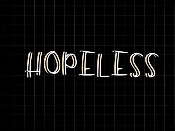 Hopeless Font: Friendly Handwritten Script for Small Business Branding