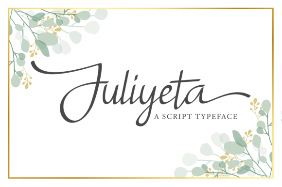 Juliyeta: A Delicate Script Handwritten Font for Timeless Branding