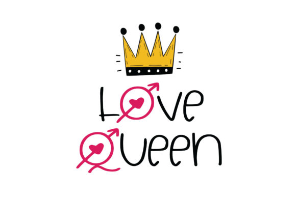 Love Queen Script Handwritten Font for Romantic Designs