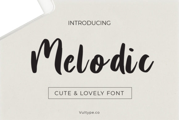 Melodic: A Bold Cursive Handwritten Font for Campaign Impact
