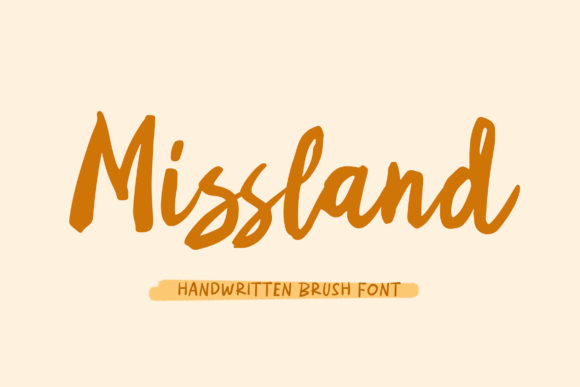 Missland: An Elegant Script Handwritten Font for Real Branding