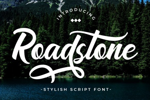 Road Stone Font for Creative Projects