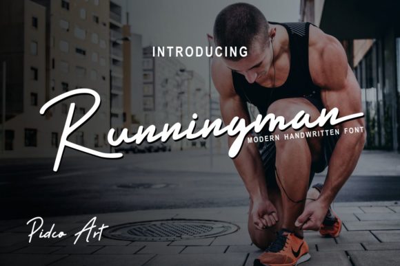 Runningman: A Modern Handwritten Font for Editorial Warmth