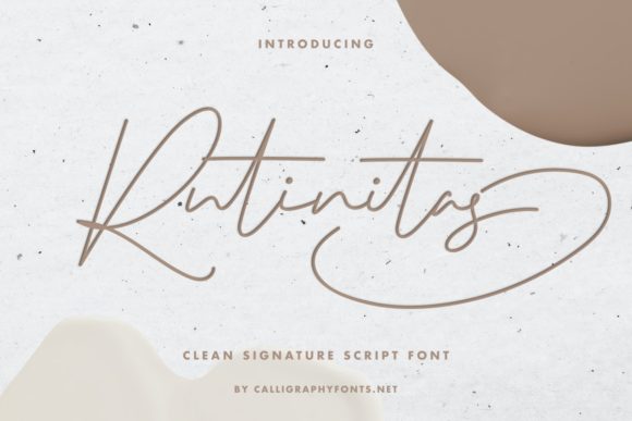 Rutinitas Font for Clean, Delicate Branding