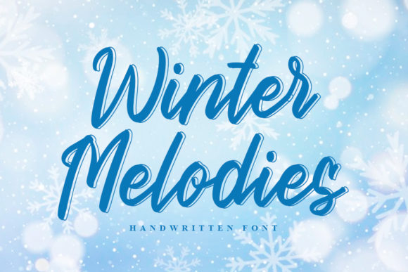 Winter Melodies: A Fresh Script Handwritten Font for Warm, Human Branding