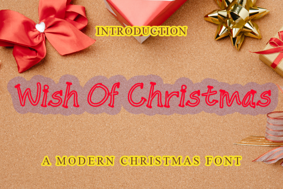 Wish of Christmas Font for Joyful Holiday Branding